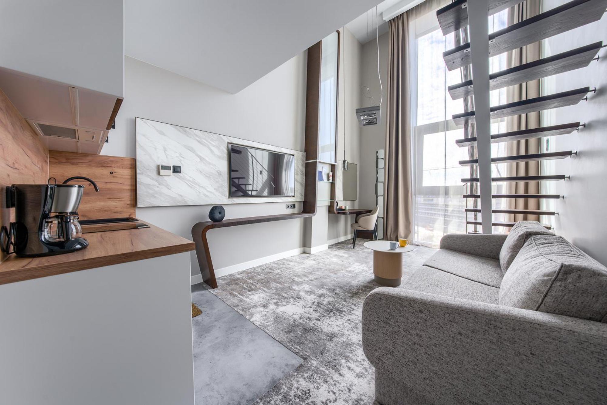 Apartamentyprzymorzu Marine***** Apartament Dwupoziomowy Z Widokiem Na Morze 科沃布热格 外观 照片